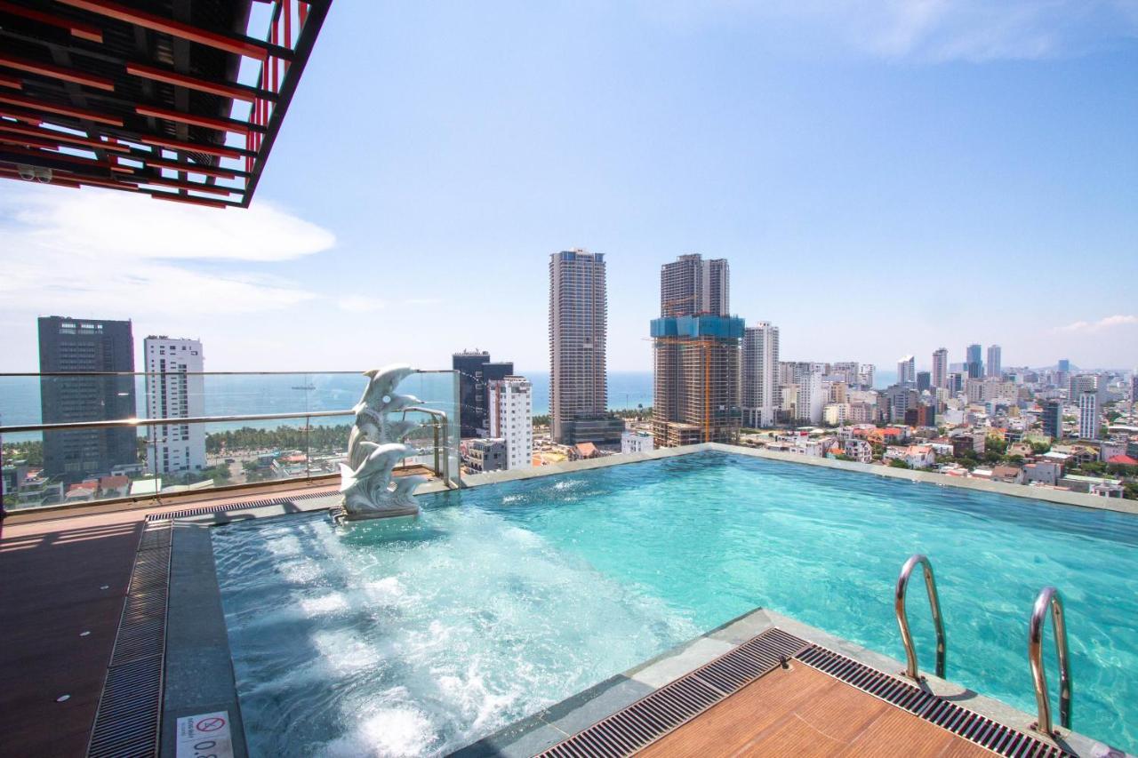 Cordial Grand Hotel Da Nang Beach - Infinity Rooftop Pool Eksteriør billede